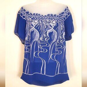 Elegant Embroidered Top by Hazel M